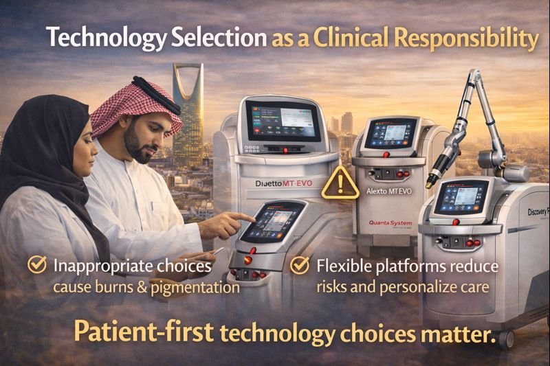 Technology selection as a clinical responsibility