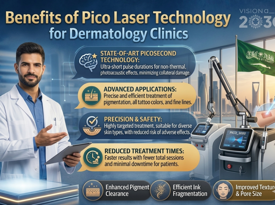 Pico laser technology benefits for dermatology clinics and skin treatments