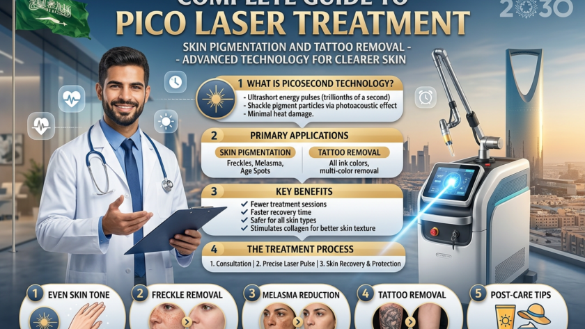 Pico laser technology used for pigmentation and tattoo removal treatment