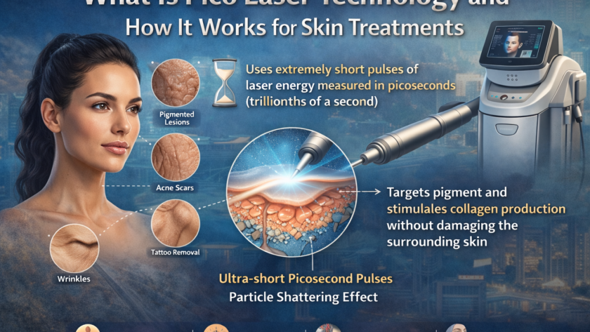 Pico laser technology and skin treatments